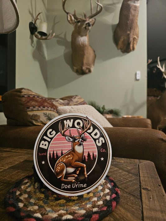 5" Doe Urine Decal