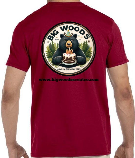 Vanilla bday cake / bear