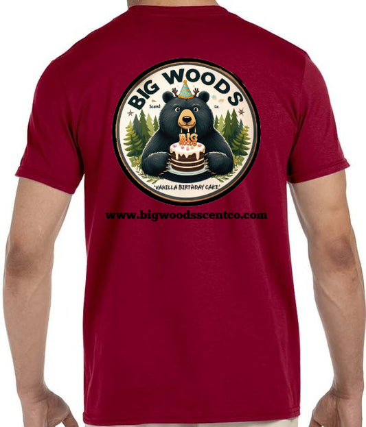 Vanilla bday cake / bear